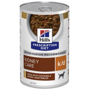 Hill’s 犬用處方罐頭 - k/d Stew 腎臟燉雞肉配方 12.5oz (12罐)