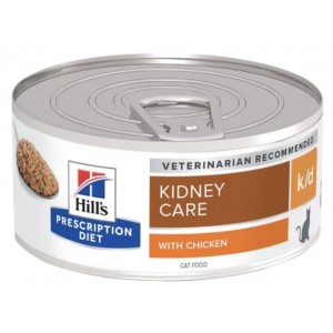 Hill’s 貓用處方罐頭 - k/d 腎臟保健配方 (雞肉味) 5.5oz (24罐)