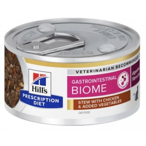 Hill’s 貓用處方罐頭 - GI Biome 腸胃益菌(燉雞肉蔬菜)配方 2.9oz (24罐)