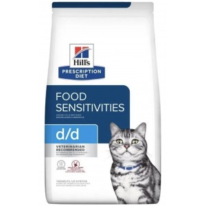 Hill’s 貓用處方乾糧 - d/d 皮膚/食物敏感(鹿肉及豌豆)配方 3.5lbs