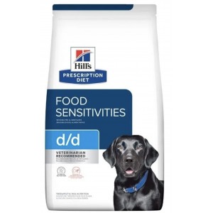 Hill's 犬用處方乾糧 - d/d 皮膚/食物敏感(馬鈴薯＆三文魚)配方 8lbs 