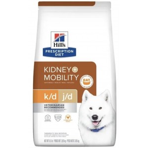 Hill's 犬用處方乾糧 - k/d + j/d 腎臟+關節保健配方 18.7lbs