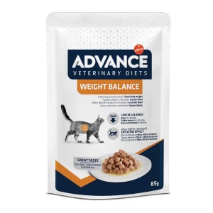 Advance 貓用處方濕糧 - Weight Balance 減重配方 85g (12包)