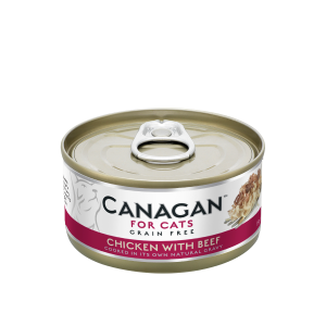 Canagan 原之選 貓罐頭 - 雞肉、牛肉 75g