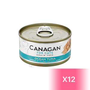 Canagan 原之選 貓罐頭 - 吞拿魚 75g (12罐)