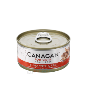 Canagan 原之選 貓罐頭 - 吞拿魚、蟹 75g