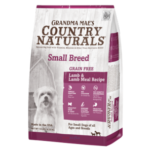 Grandma Mae's Country Naturals 單一蛋白無穀物小型犬乾糧 - 羊肉防敏小型犬配方 14lbs