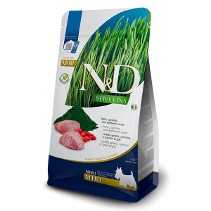 Farmina N&D 無穀物成犬乾糧 - 羊肉、螺旋藻配方 2kg