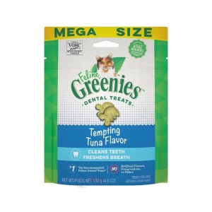 Greenies 潔齒貓小食 - 吞拿魚味 4.6oz