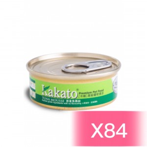 Kakato 貓狗慕絲罐頭 - 吞拿魚慕絲 40g (84罐)