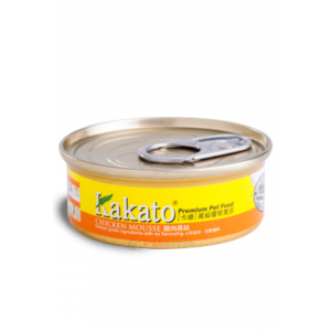 Kakato 貓狗慕絲罐頭 - 雞肉慕絲 40g