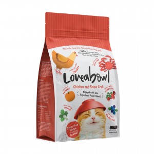 Loveabowl 無穀物全貓乾糧 - 雪蟹、雞肉配方 1kg