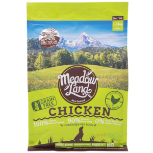 Meadowland 無穀物全犬乾糧 - 雞肉美體配方 1.81kg
