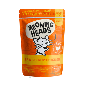 Meowing Heads 成貓濕包 - 放養雞肉及草飼牛 100g