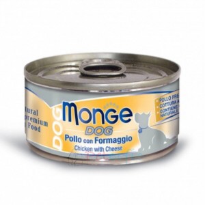 Monge 狗罐頭 - 雞肉芝士(肉絲配方) 95g