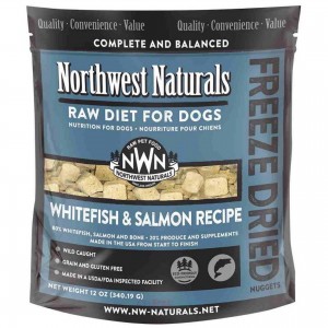 Northwest Naturals 凍乾全犬乾糧 - 白魚、三文魚 12oz