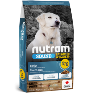 Nutram 紐頓 老犬乾糧 - S10老犬雞肉配方 11.4kg
