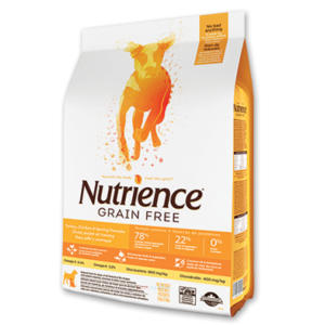 Nutrience 無穀物全犬乾糧 - 火雞、雞肉、鯡魚配方 22lbs