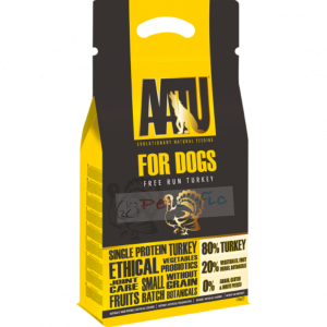 AATU 奧圖 單一蛋白無穀物防敏成犬糧 - 自然放養火雞配方 5kg