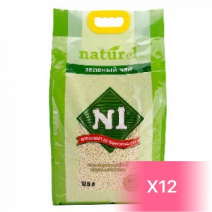 【香港行貨】N1 Natural 天然玉米豆腐貓砂 17.5L (12包) (平均每包$91)