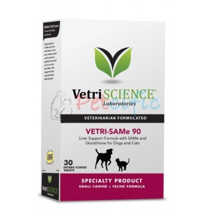 VetriScience Vetri-SAMe 貓犬肝臟補充品 90mg (30粒)