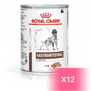 Royal Canin 犬用處方罐頭 - Gastro Intestinal Low Fat 低脂腸道配方 420g (12罐)
