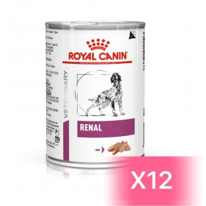 Royal Canin 犬用處方罐頭 - Renal 腎臟配方 410g (12罐)