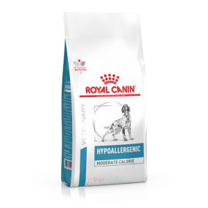 Royal Canin 犬用處方乾糧 - Hypoallergenic Moderate Calorie 低敏感(適量卡路里)配方 HME23 1.5kg
