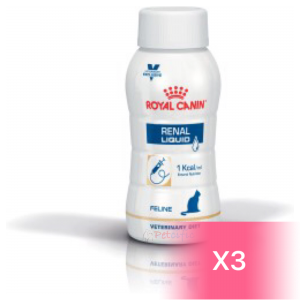 Royal Canin 貓用處方營養液 - Renal 腎臟配方 200ml (3支)
