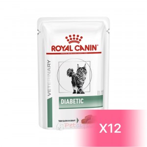 Royal Canin 貓用處方濕包 - Diabetic 糖尿病配方 DS46 85g (12包)
