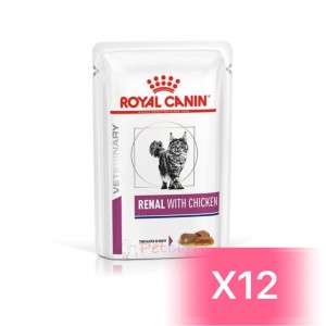 Royal Canin 貓用處方濕包 - Renal 腎臟(雞味)配方 RF23 85g (12包)
