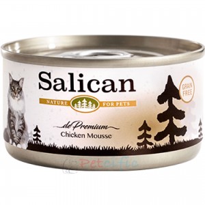 Salican 挪威森林貓罐頭 - 鮮雞肉慕絲 85g