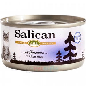 Salican 挪威森林貓罐頭 - 鮮雞肉(清湯) 85g