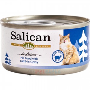 Salican 挪威森林貓罐頭 - 羊肉(肉汁) 85g