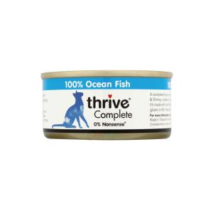 Thrive 脆樂芙 貓罐頭 - 鯖魚、銀魚、海蝦 75g