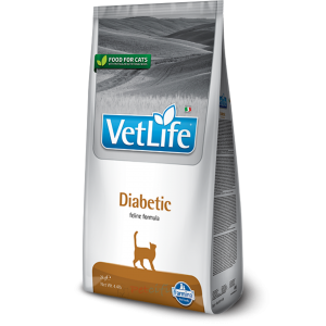 Vet Life 貓用處方乾糧 - Diabetic 糖尿配方 2kg