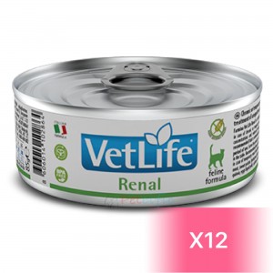 Vet Life 貓用處方罐頭 - Renal 腎臟配方 85g (12罐)