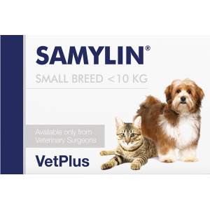 Vetplus Samylin 適肝能10kg以下小型貓狗肝臟補充丸 (30粒)