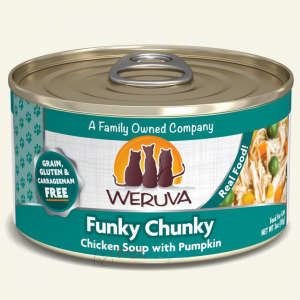 WeRuVa 雞肉系列貓罐頭 - 雞湯、南瓜(Funky Chunky) 85g