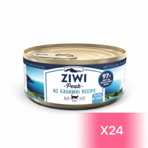 ZiwiPeak 巔峰 鮮肉貓罐頭 - 大眼澳鱸魚配方 85g (24罐)