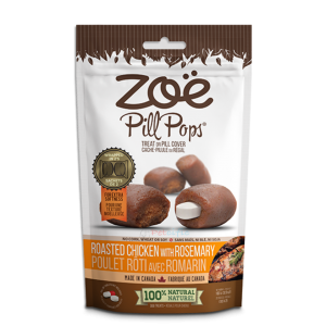 Zoe PIll Pops® 天然餵藥小食 - 迷迭香烤雞味 100g
