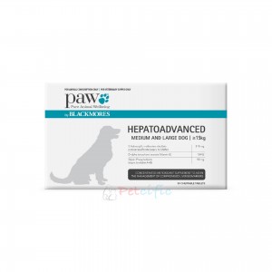 PAW Hepatoadvanced (15kg以上犬隻)肝臟補充劑咀嚼片 30粒