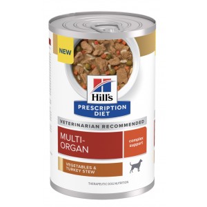 Hill’s 犬用處方罐頭 - Multi-Organ 多種器官護理配方(燉火雞蔬菜) 13oz (12罐)