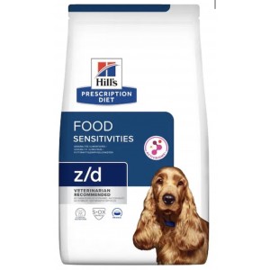 Hill's 犬用處方乾糧 - z/d 低過敏原配方 8lbs