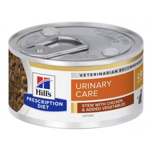 Hill’s Prescription Diet Feline Canned Food - c/d Chicken & Vegetable Stew 2.9oz (24 Cans)
