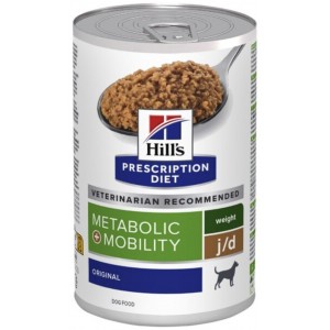 Hill’s 犬用處方罐頭 - Metabolic + Mobility 體重加關節護理燉吞拿魚配方 12.5oz (12罐)