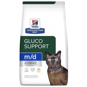 Hill's Prescription Diet Feline Dry Food - m/d 4lbs