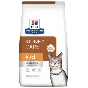 Hill's Prescription Diet Feline Dry Food - k/d with Chicken 8.5lbs Exp:10/2023