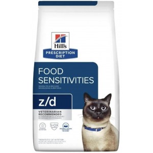 Hill's Prescription Diet Feline Dry Food - z/d 4lbs