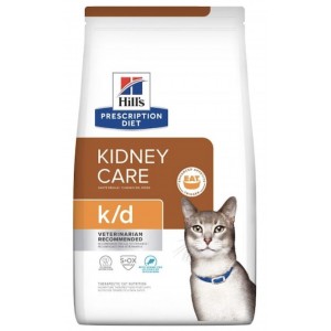 Hill's Prescription Diet Feline Dry Food - k/d with Ocean Fish 8.5lbs